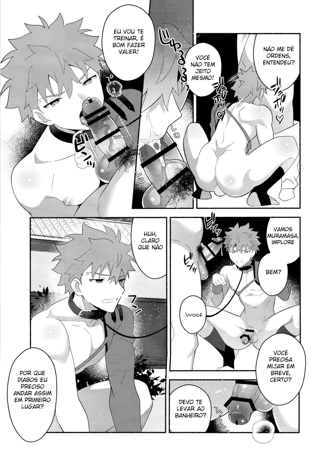 Hipnotizando Shirou Emiya e Senji Muramasa - Foto 39